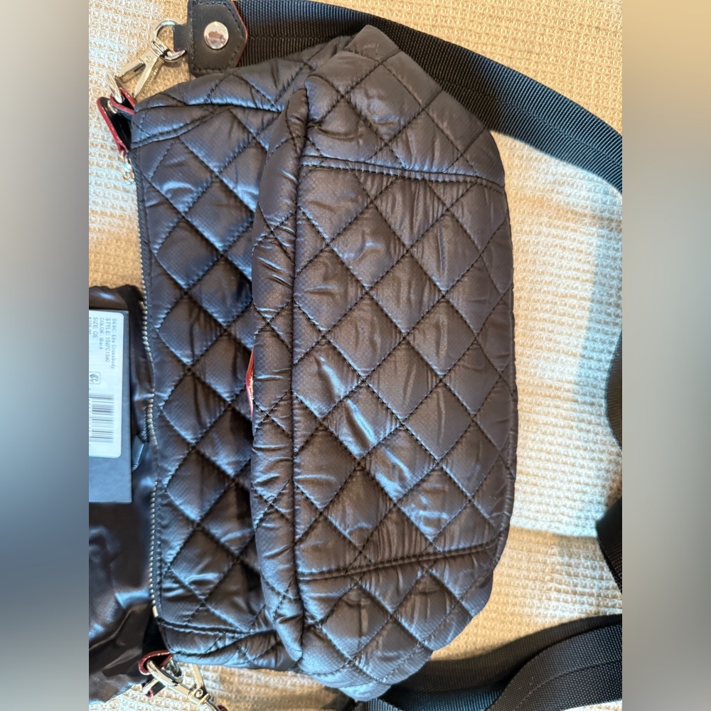 MZ Wallace Ella Black Crossbody Bag - Picture 2 of 3